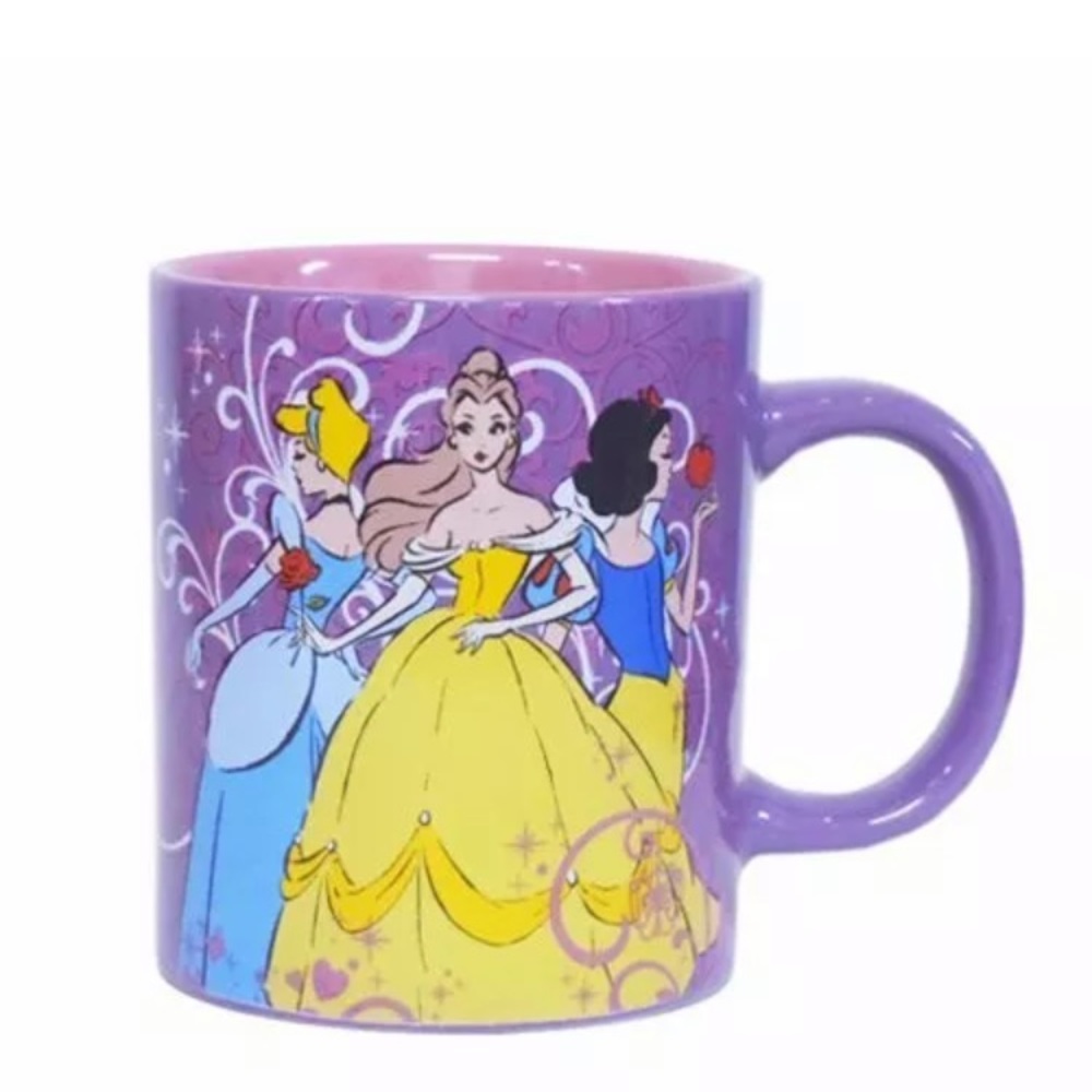 Vintage RARE Vintage Disney Princess Trio Mug Feat. Belle, Cinderella and Aurora